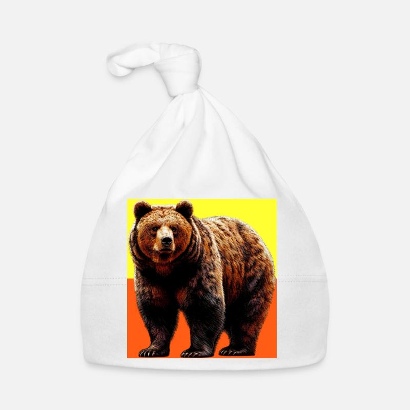 ours Bonnet bio Bébé