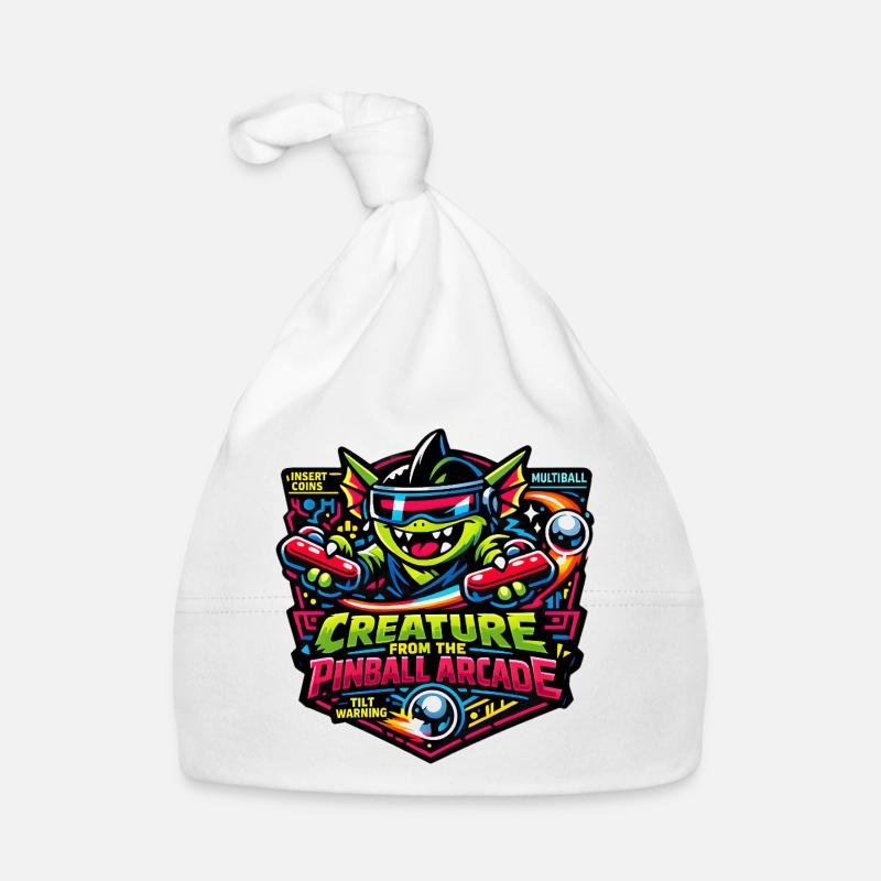 Créature du flipper Arcade Monster Retro Bonnet bio Bébé