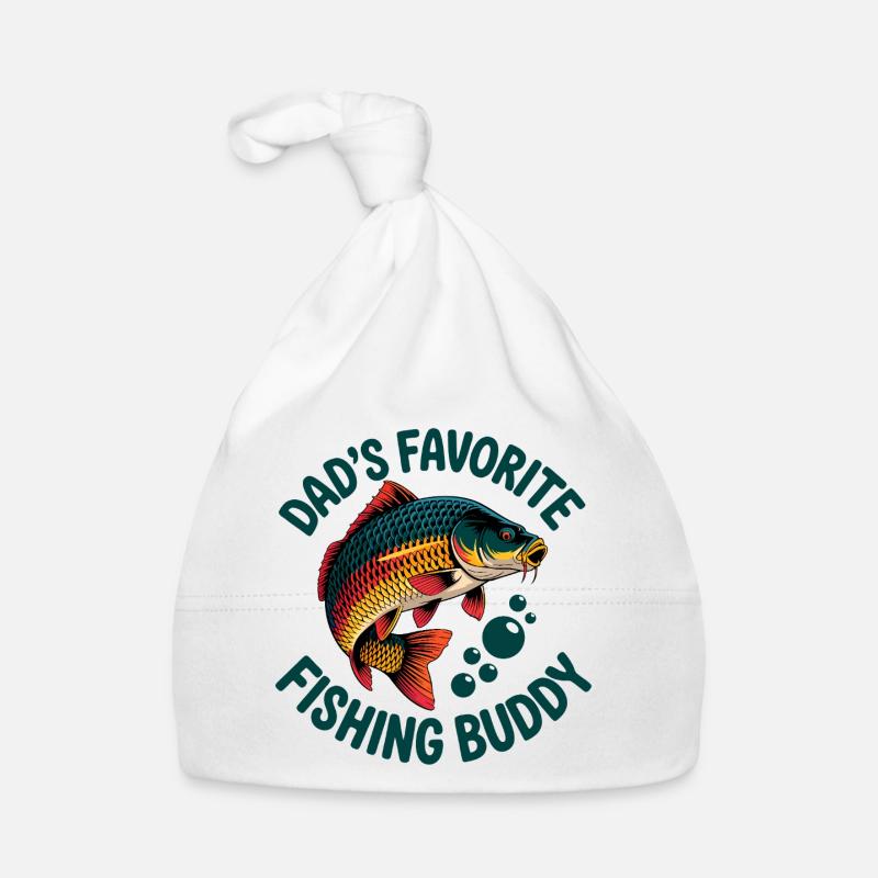 Fishing with Dad Organic Baby Cap