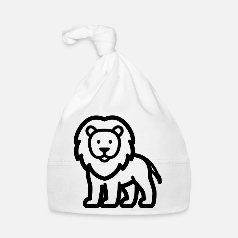 lion Organic Baby Cap