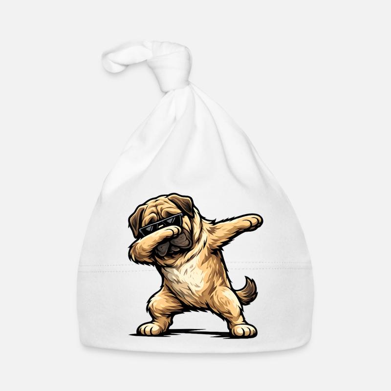 Dabbing Mastiff Baby Bio-Mütze