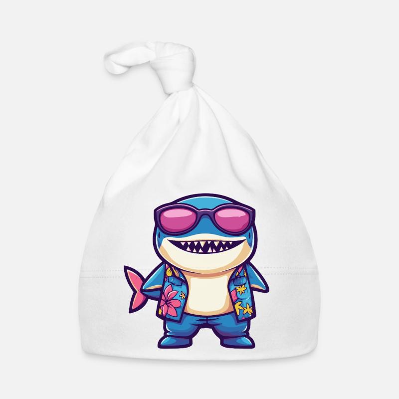 Hai Comic Urlaub Baby Bio-Mütze