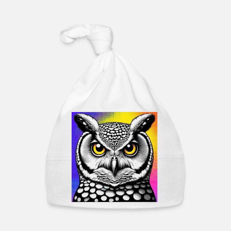 Eule Baby Bio-Mütze