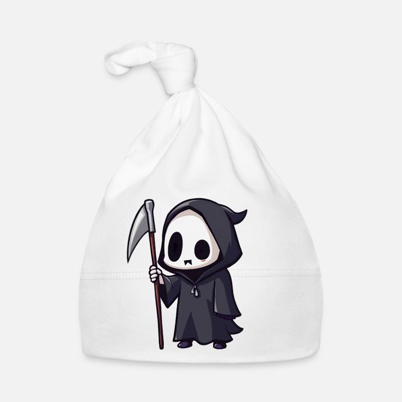 The Grim Reaper Organic Baby Cap