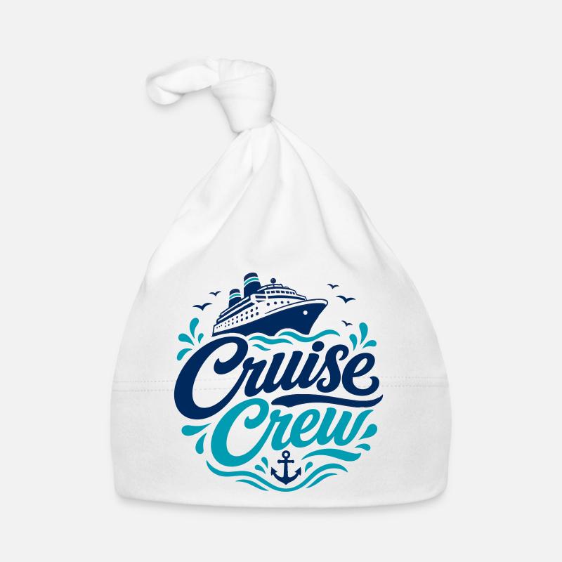Logo de l’équipage de croisière Nautical Bonnet bio Bébé