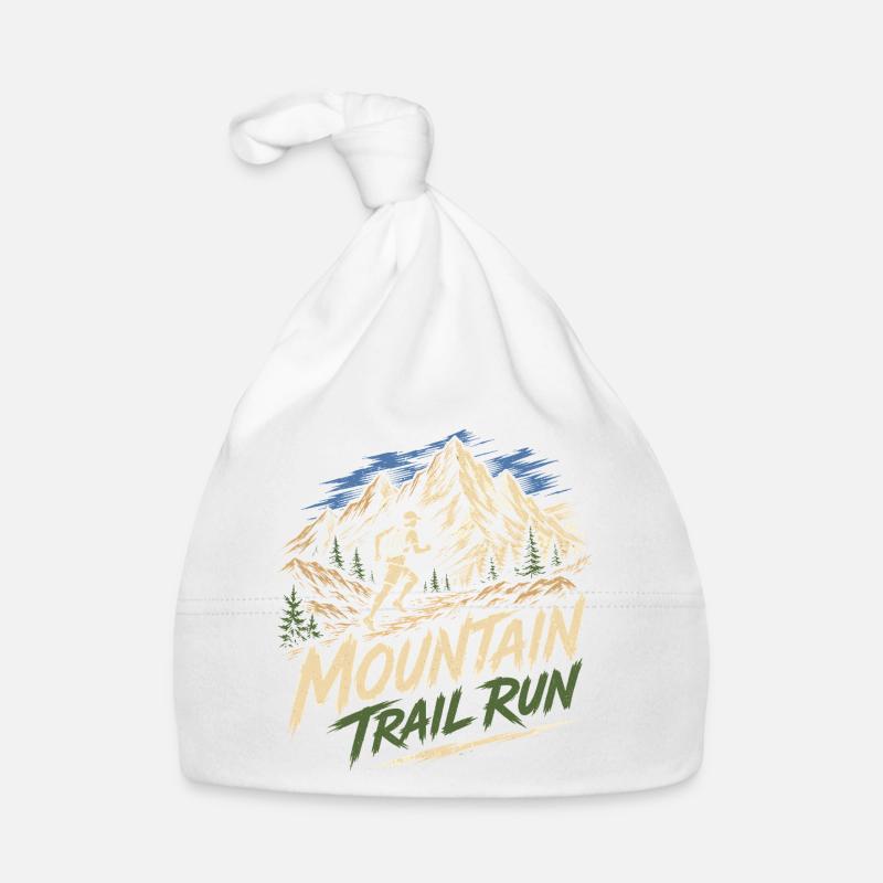 Mountain Trail Run Organic Baby Cap