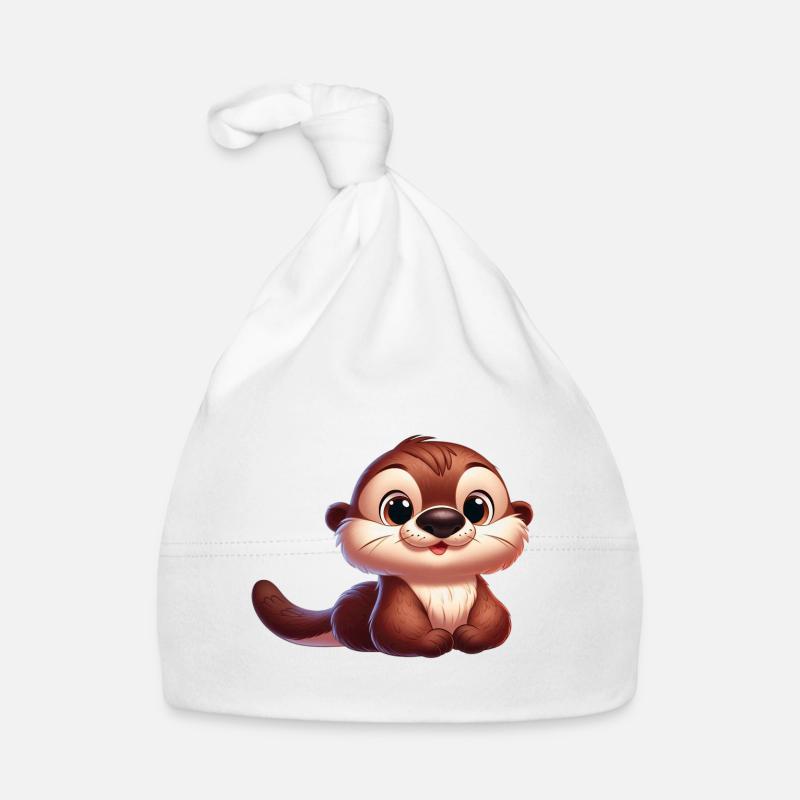 loutre 18 Bonnet bio Bébé