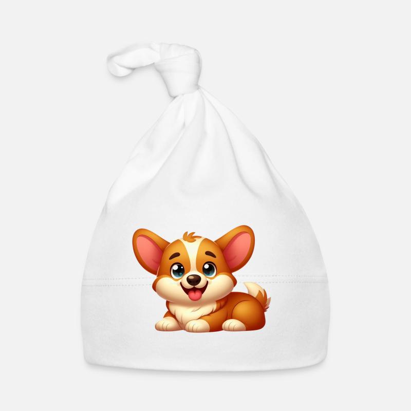 Corgi 2 Baby Bio-Mütze