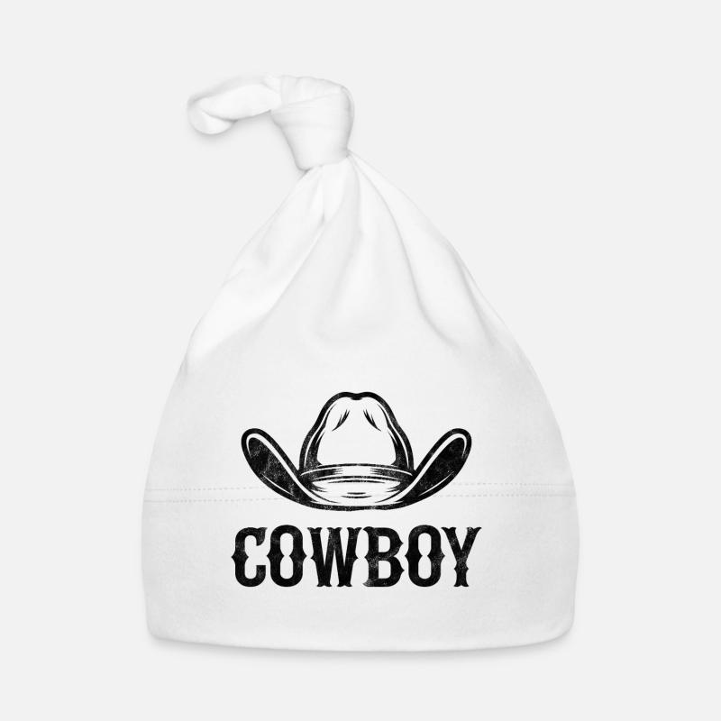 Cow-boy Bonnet bio Bébé