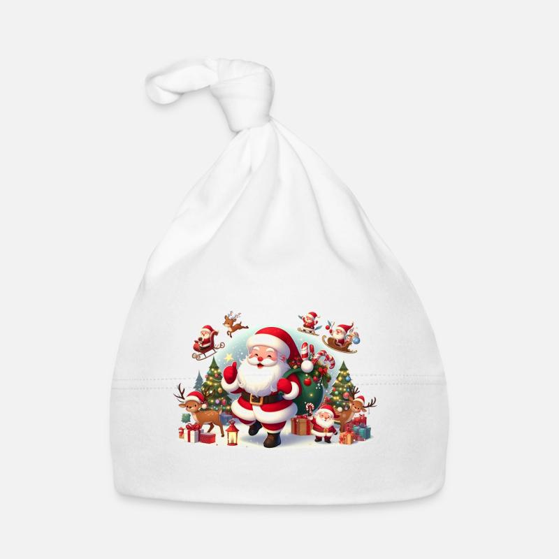 Santa Fun 6 Baby Bio-Mütze