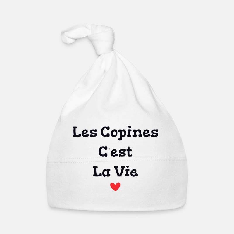 les copines c'est la vie Bonnet bio Bébé