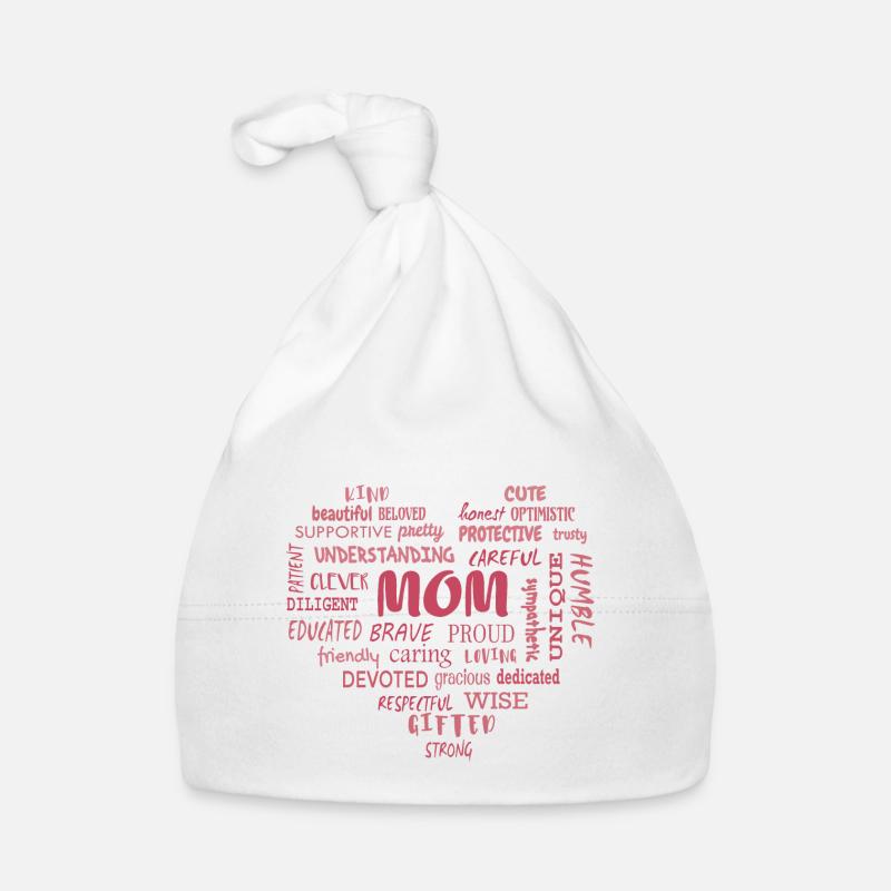 Beste Mutter Qualitäten und Mama Eigenschaften Baby Bio-Mütze