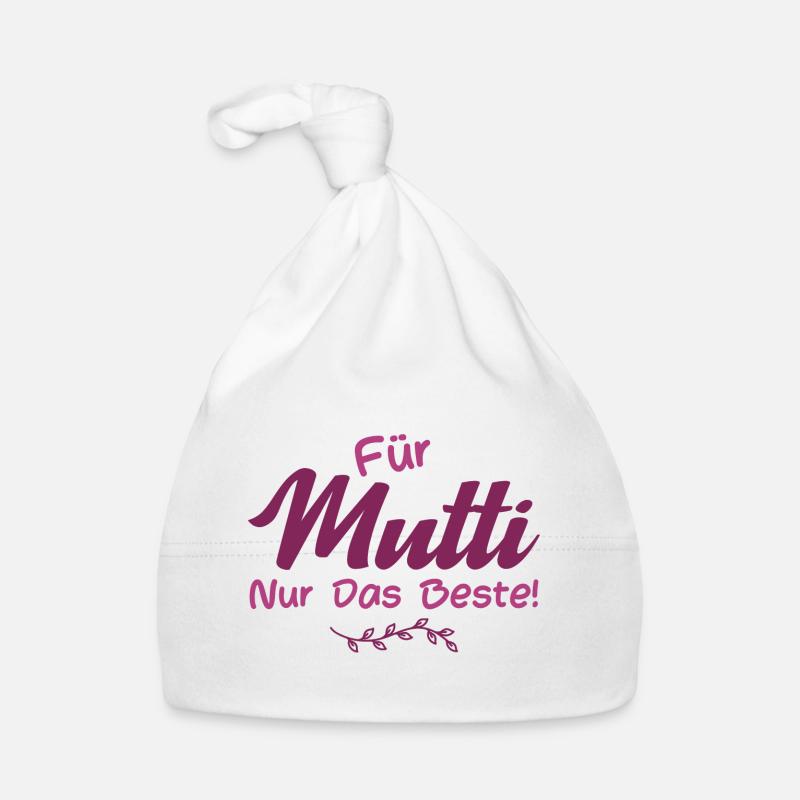 Für Mutti nur das Beste! Baby Bio-Mütze