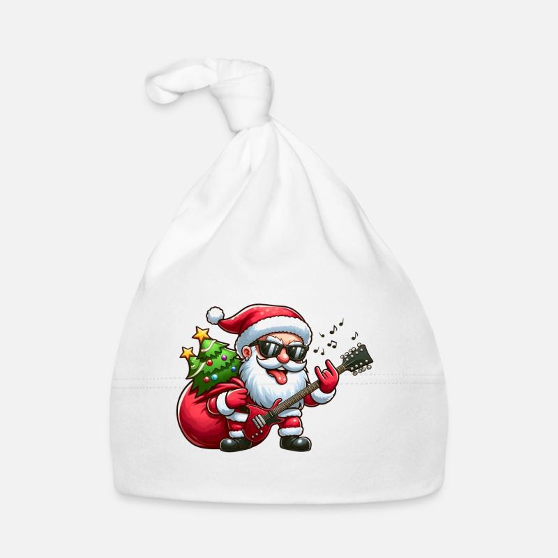 Santa Rock 1 Baby Bio-Mütze