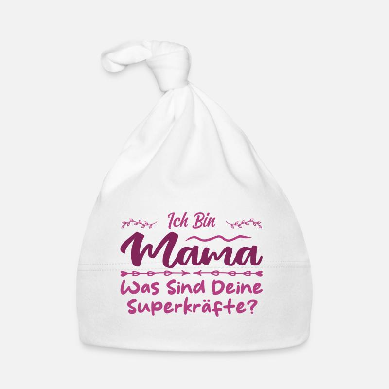 Ich Bin Mama - Was SInd Deine Superkräfte? Baby Bio-Mütze