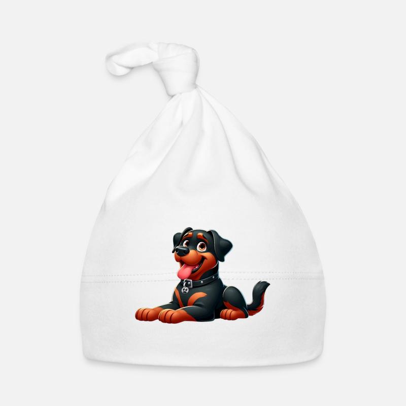 Rottweiler Organic Baby Cap