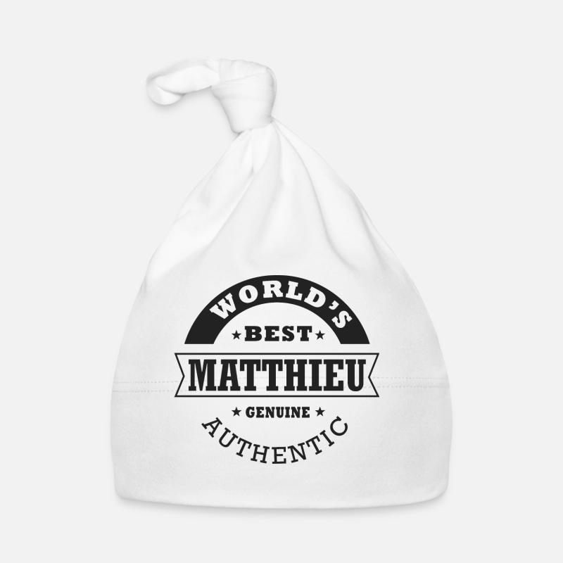 Matthäus Geschenk Matthäus Name Matthäus Baby Bio-Mütze