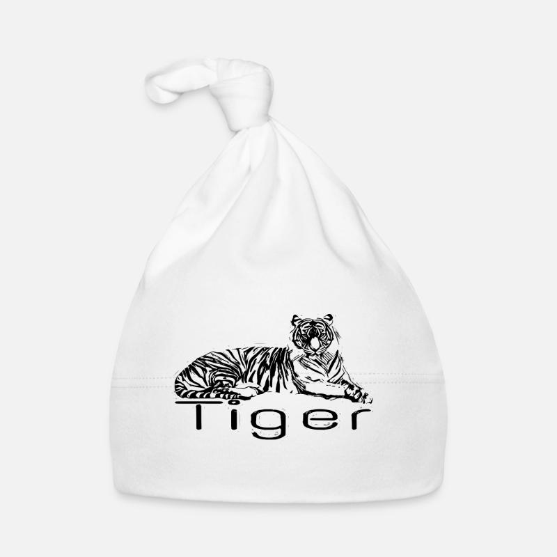 Tiger Baby Bio-Mütze
