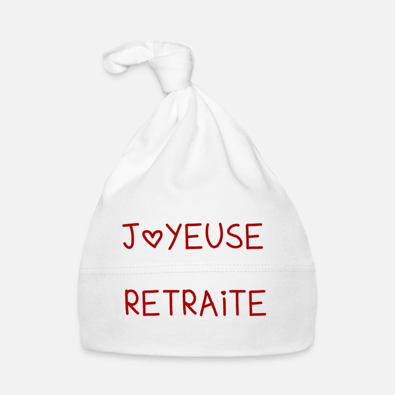 RETRAITE. RETRAITE. RETRAITEE. RETRAITE Bonnet bio Bébé