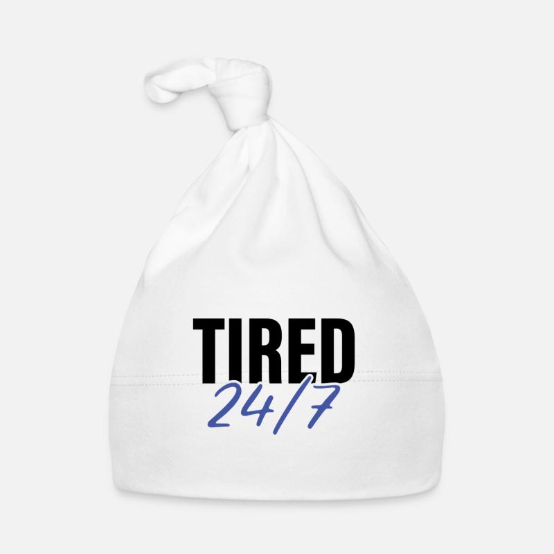 Tired 24/7 Organic Baby Cap