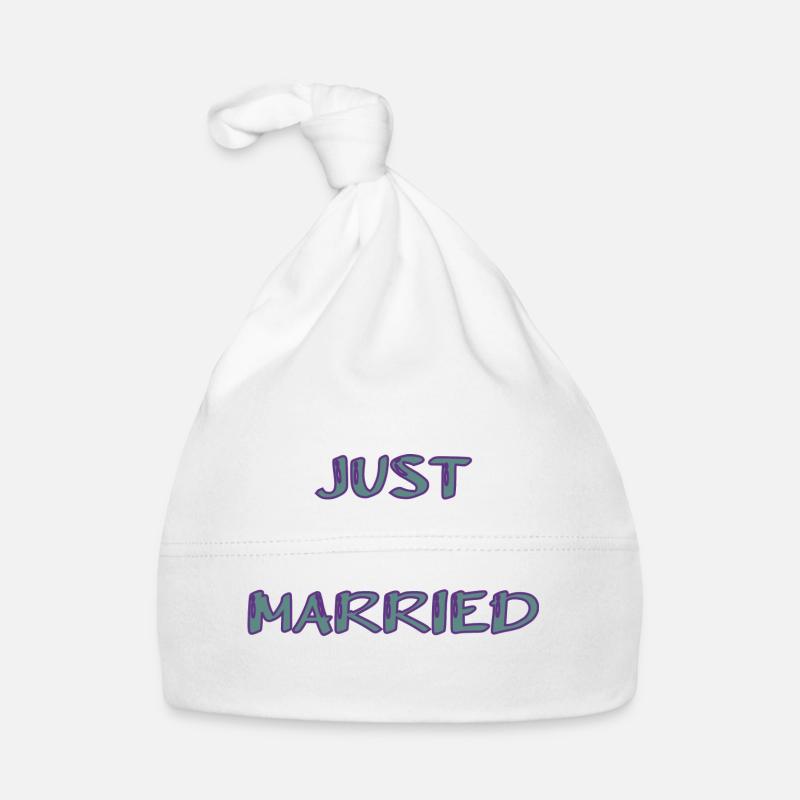 COUPLE. JUST MARRIED. EVJF. SAINT VALENTIN. MARIES Bonnet bio Bébé