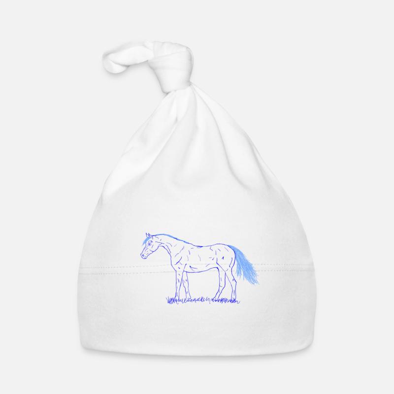 T-shirt cheval Bonnet bio Bébé