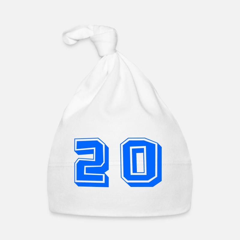 20. 20 YEARS. 20th ANNIVERSARY. 20TH ANNIVERSARY. Organic Baby Cap