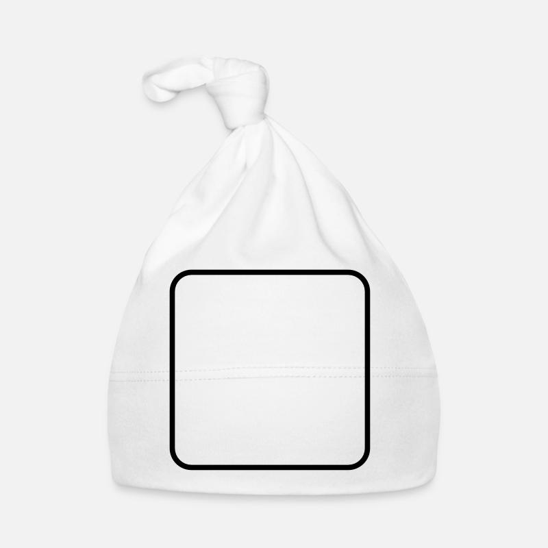 Mathematik Symbol - Quadrat Baby Bio-Mütze