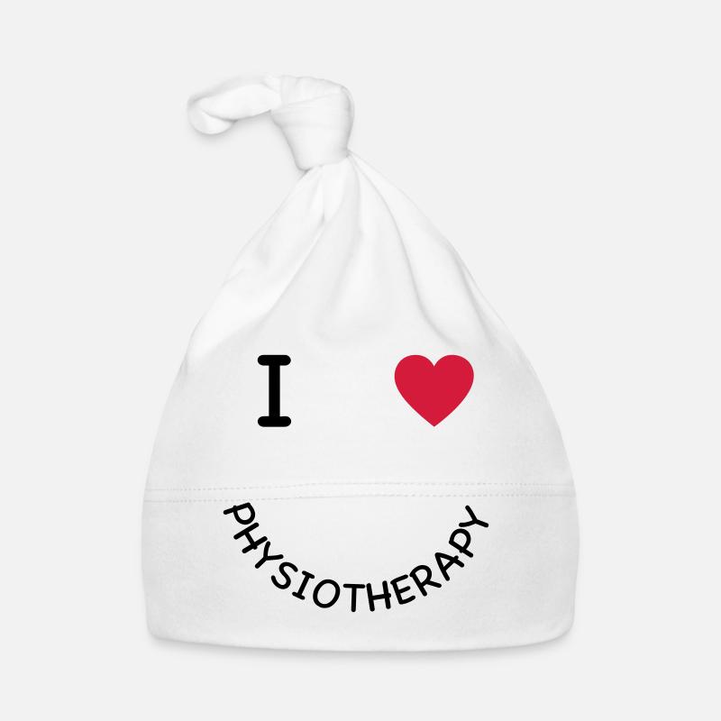 Physiotherapie - Baby Bio-Mütze - Weiß