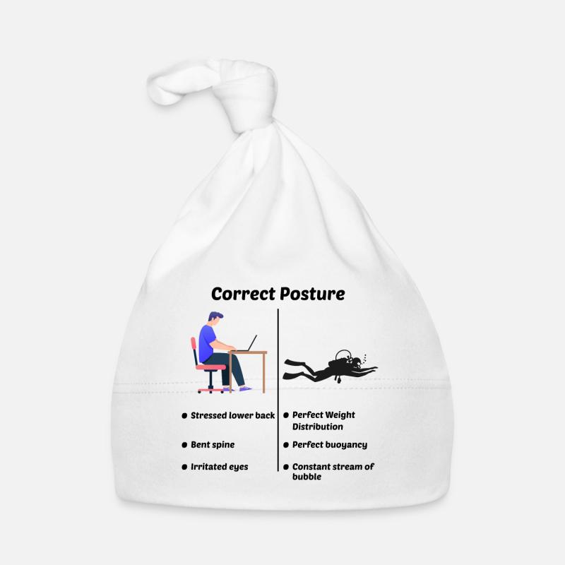 Scuba Diving Diver Computer Engineer Programmierer Baby Bio-Mütze