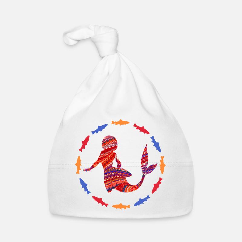 meerjungfrau e 110a Baby Bio-Mütze