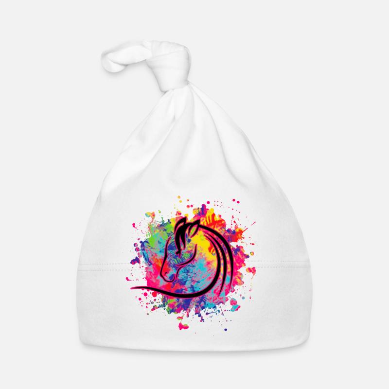 Pferd Pony Baby Bio-Mütze