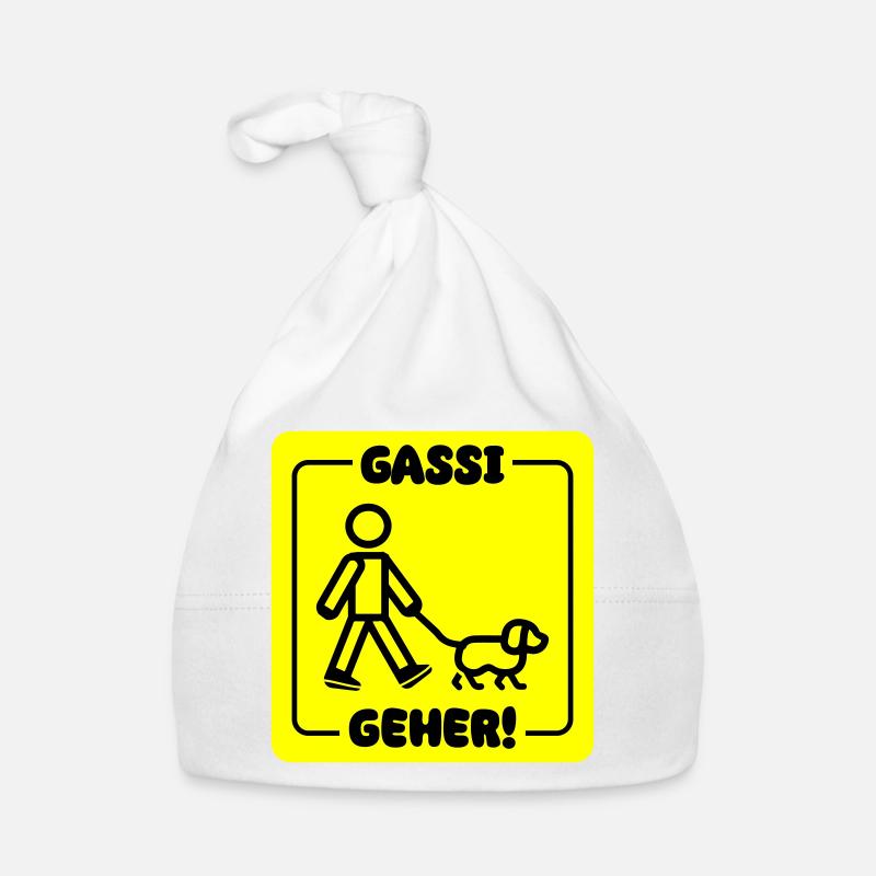 Gassi Gehen Hund Baby Bio-Mütze