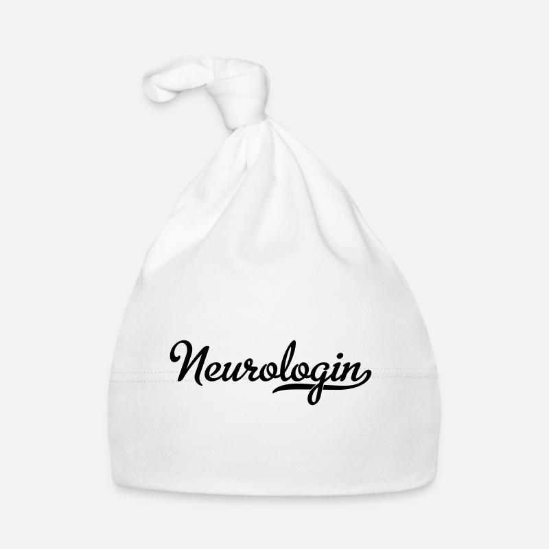 neurologin - Baby Bio-Mütze - Weiß
