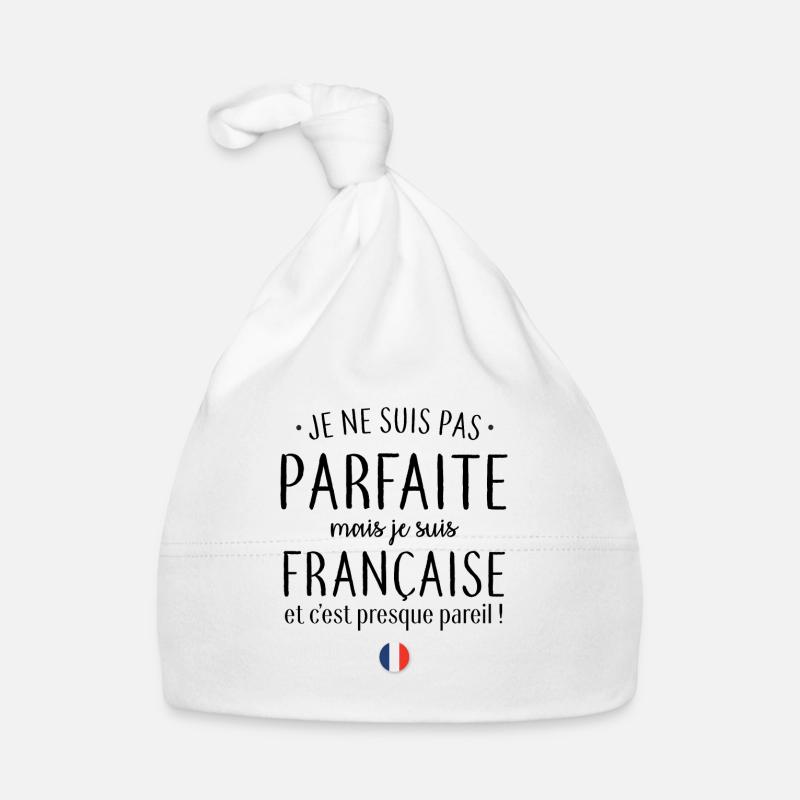 Je suis Française Bonnet bio Bébé