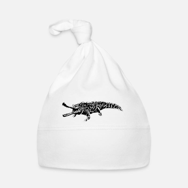 Krokodil Baby Bio-Mütze