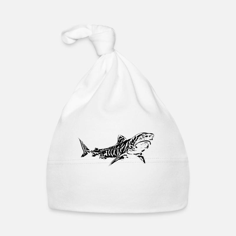 Tigerhai Baby Bio-Mütze