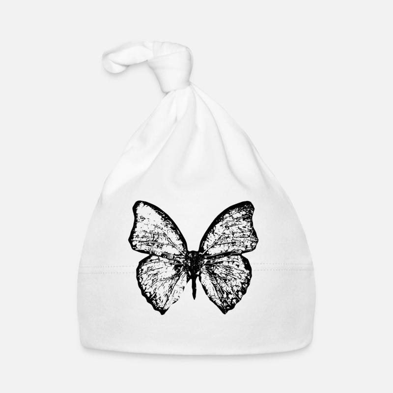 butterfly Organic Baby Cap
