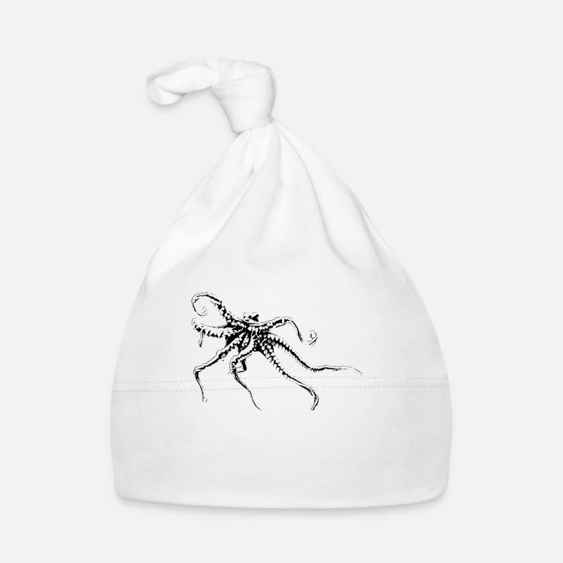 octopus Organic Baby Cap