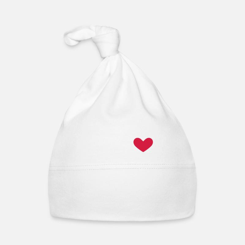 Saint Valentin Romantique Bonnet bio Bébé