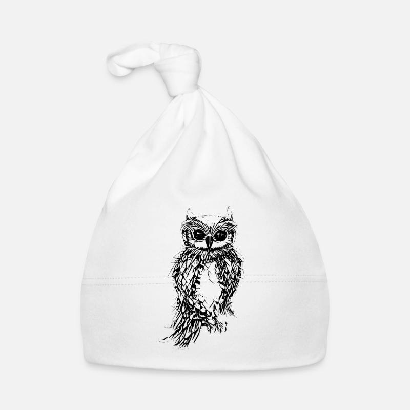 owl Organic Baby Cap