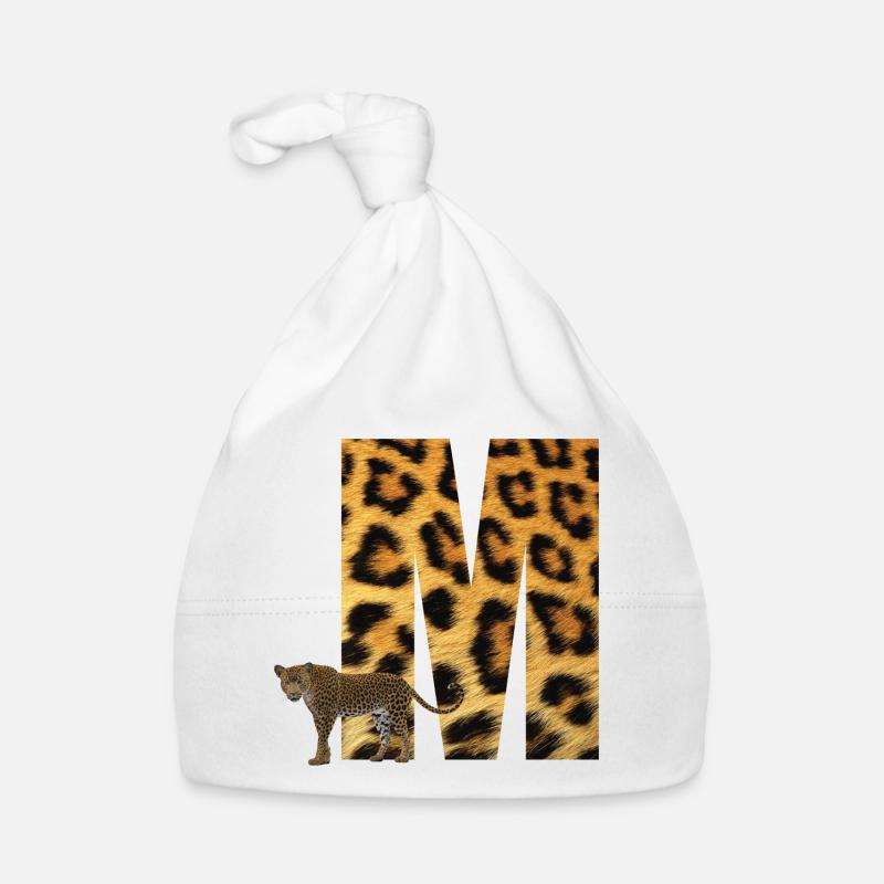 leopard m Baby Bio-Mütze