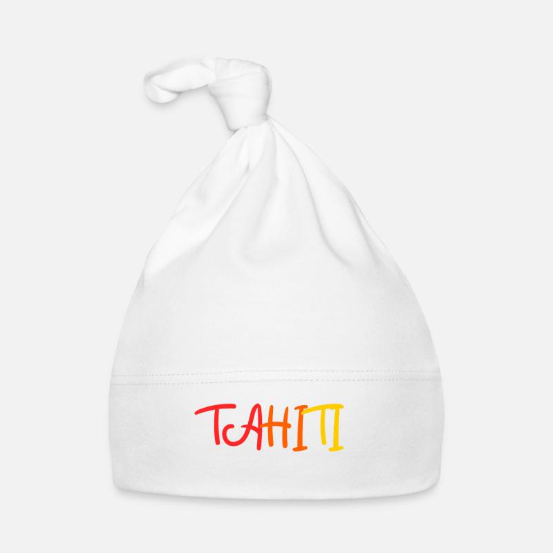DAS LEBEN IST IN TAHITI BESSER Baby Bio-Mütze