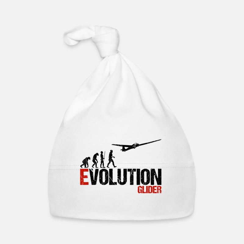 Glider Glider Glider Evolution Funny Organic Baby Cap