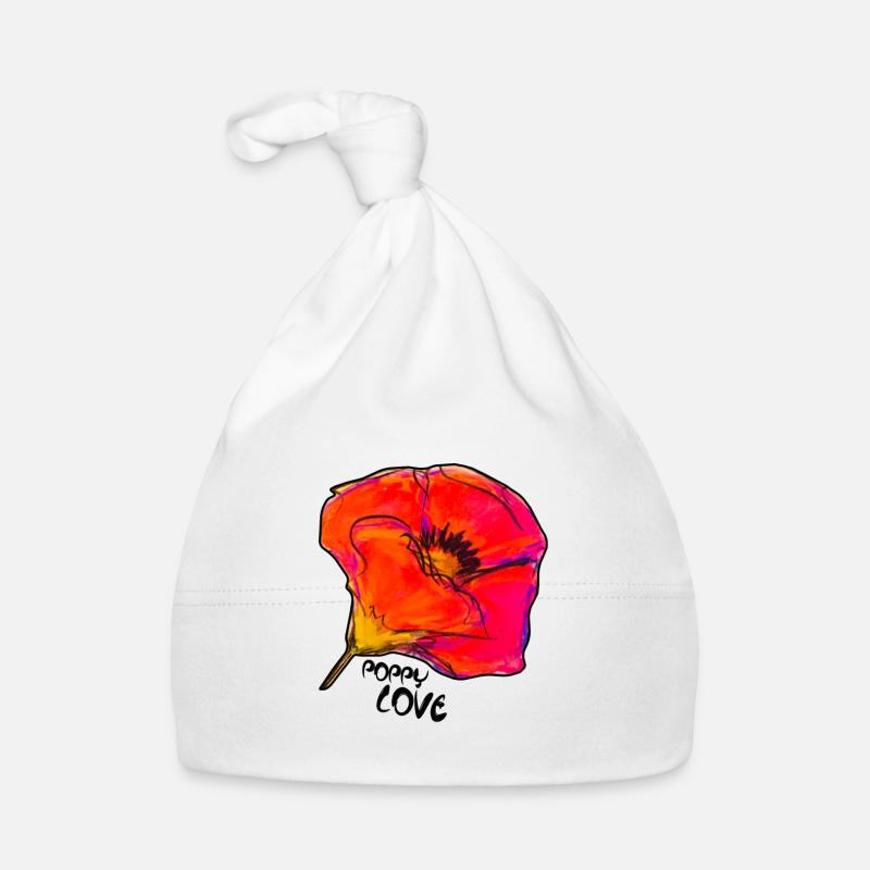Poppy Love Organic Baby Cap