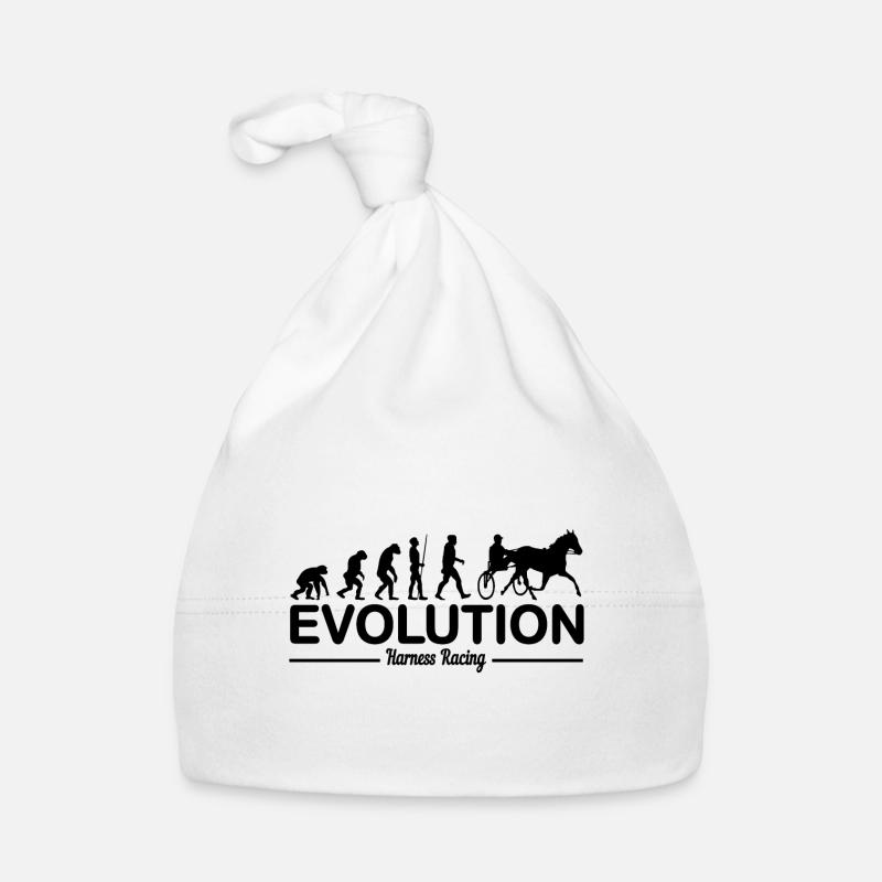 Trotting Trotting Trotting Evolution Drôle Bonnet bio Bébé