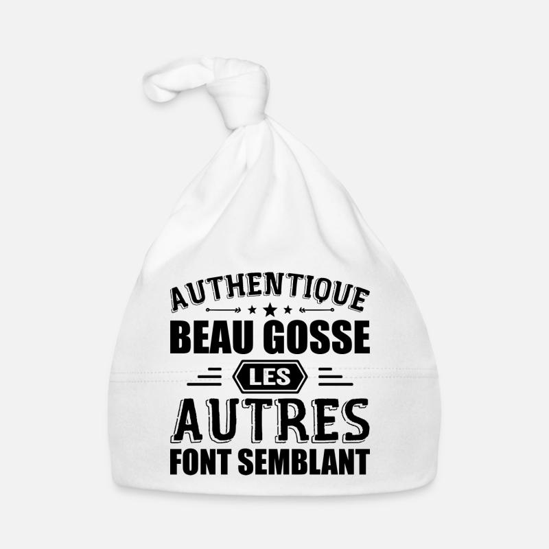 Authentic Handsome Kid Organic Baby Cap