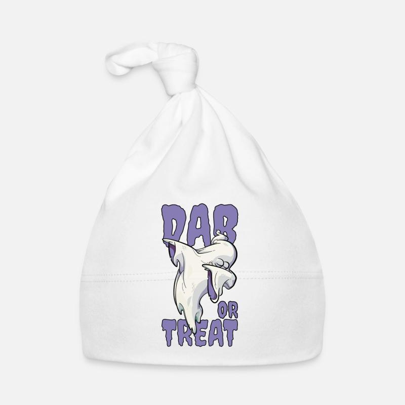 Dabbing Ghost Dab Dabbing Halloween Hip Hop Bonnet bio Bébé