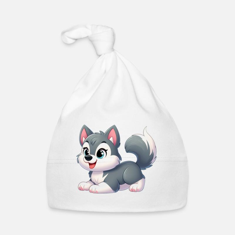 Wolf 15 Organic Baby Cap