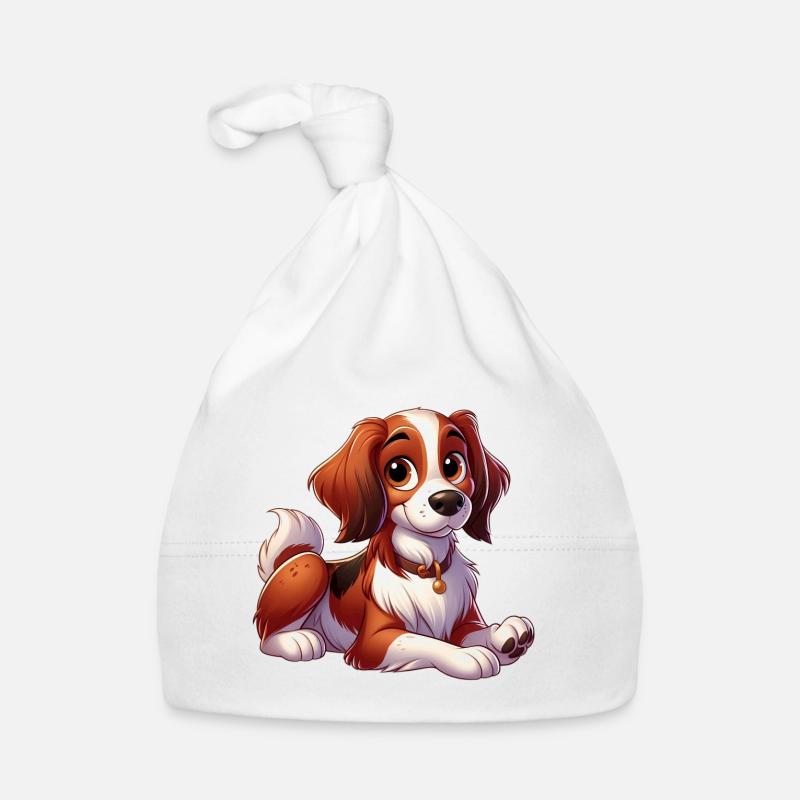 Brittany Spaniel 10 Organic Baby Cap